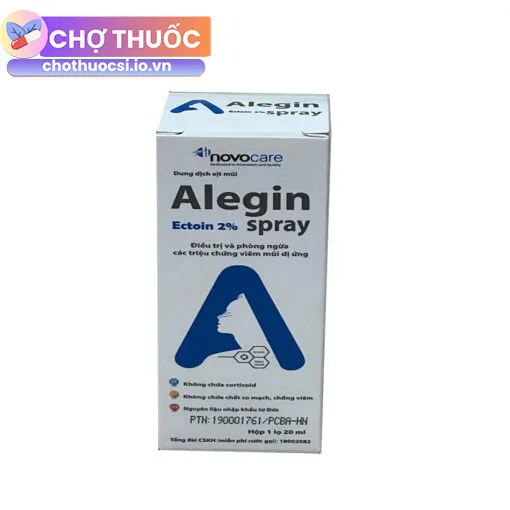 Dung dịch xịt mũi Alegin Spray