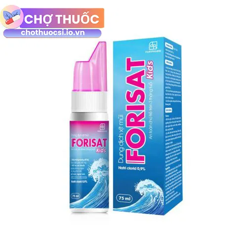 Dung dịch xịt mũi FORISAT KIDS