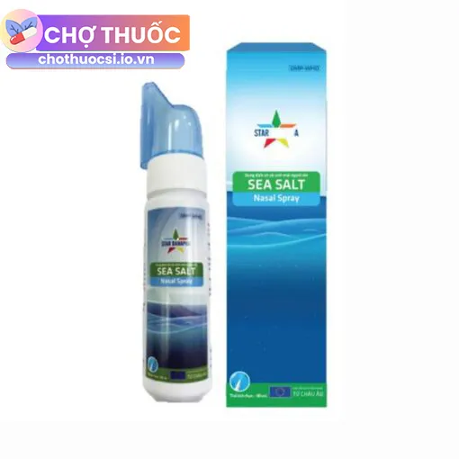Dung dịch xịt vệ sinh mũi người lớn Sea Salt Nasal Spray