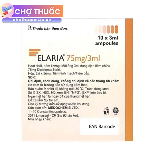 Elaria 75mg/3ml