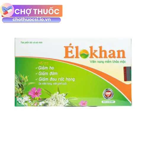 Élokhan viên nang mềm thảo mộc