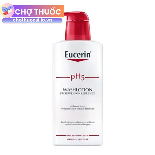 Eucerin pH5 Washlotion Preserves Skin Resilience 400ml