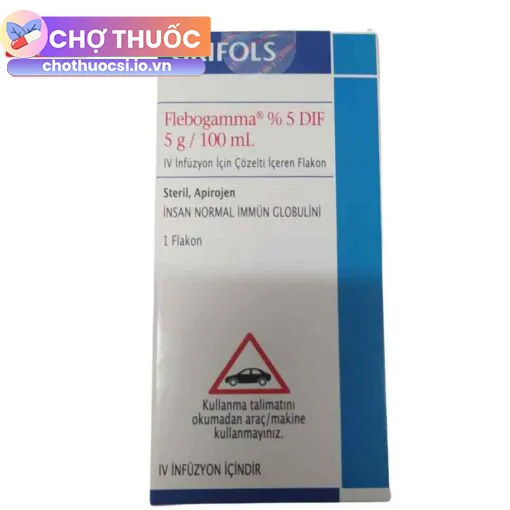 Flebogamma 5% Dif (5g/100ml)
