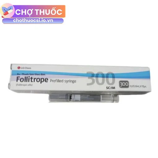Follitrope Inj. Prefilled Syringe 300 IU