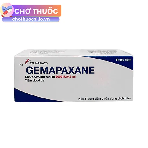 Gemapaxane 6000 IU/0.6 ml