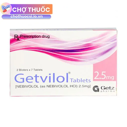Getvilol Tablets 2.5mg