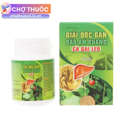 Giải Độc Gan Bảo An Khang Cà Gai Leo