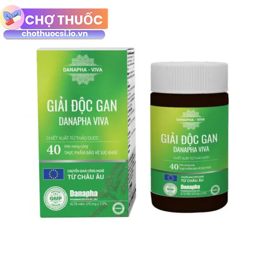 Giải độc gan Danapha Viva