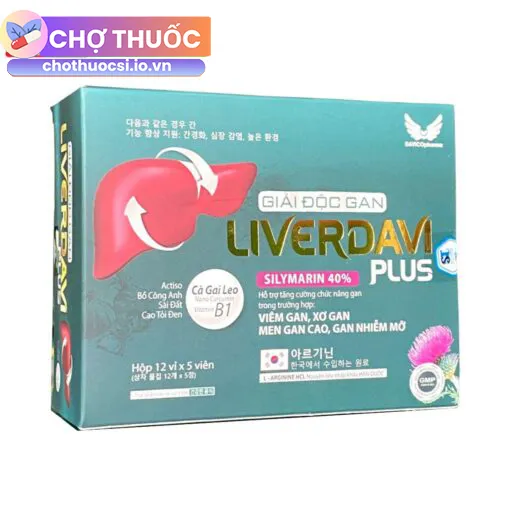 Giải độc gan Liverdavi Plus