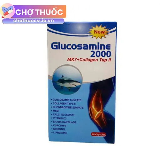 Glucosamine 2000 MK7 + Collagen Tup II