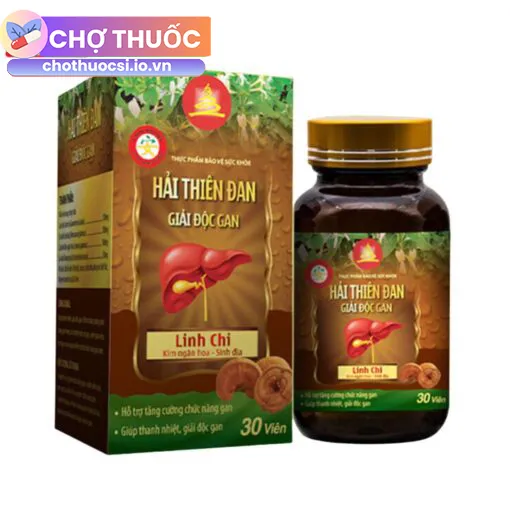 Hải Thiên Đan Giải Độc Gan