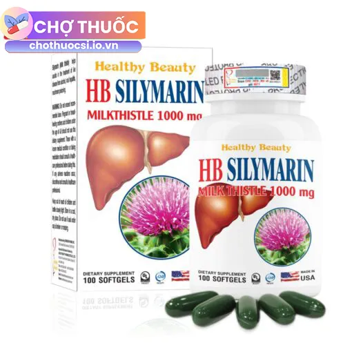 Healthy Beauty HB Silymarin Milkthistle 1000mg