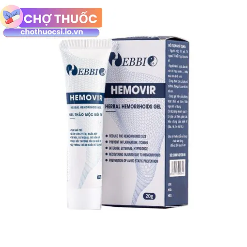 Hemovir (Tuýp gel bôi)
