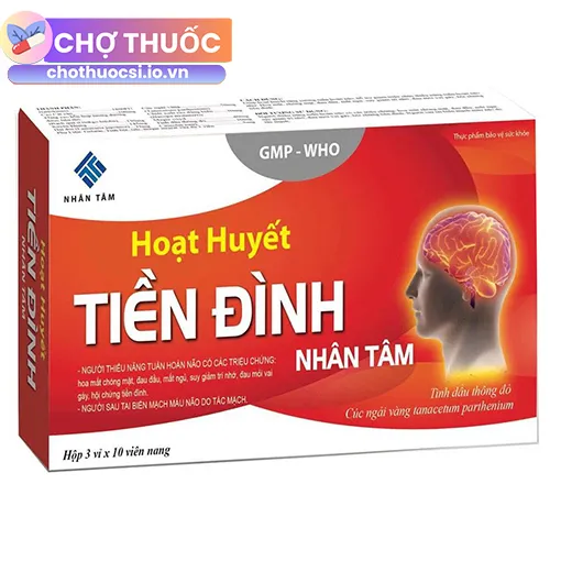 Hoạt Huyết Tiền Đình Nhân Tâm