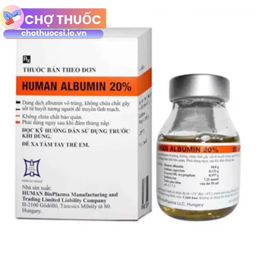 Human Albumin 20% Kedrion Biopharma
