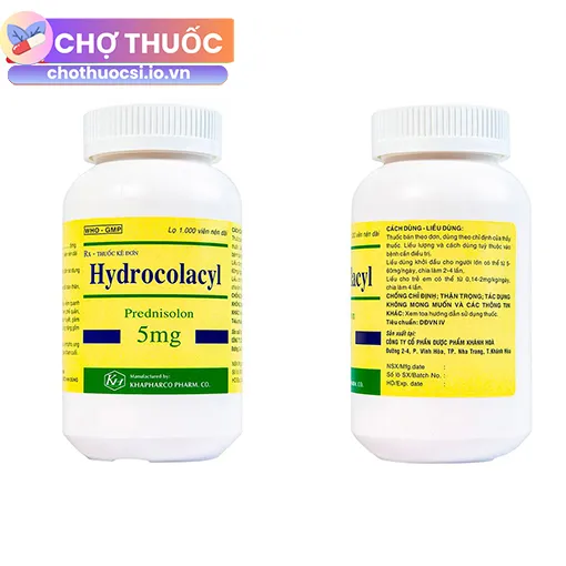 Hydrocolacyl 5mg Khapharco