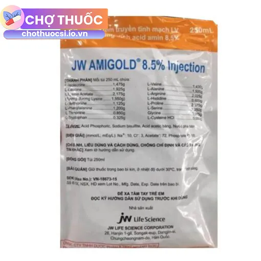 JW Amigold 8,5% Injection