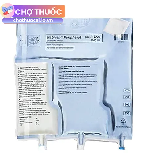 Kabiven Peripheral 1000 kcal 1440ml