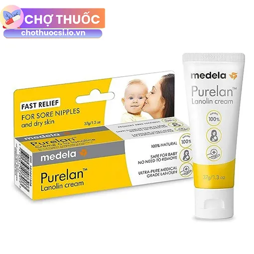 Kem trị nứt đầu ti Medela Purelan