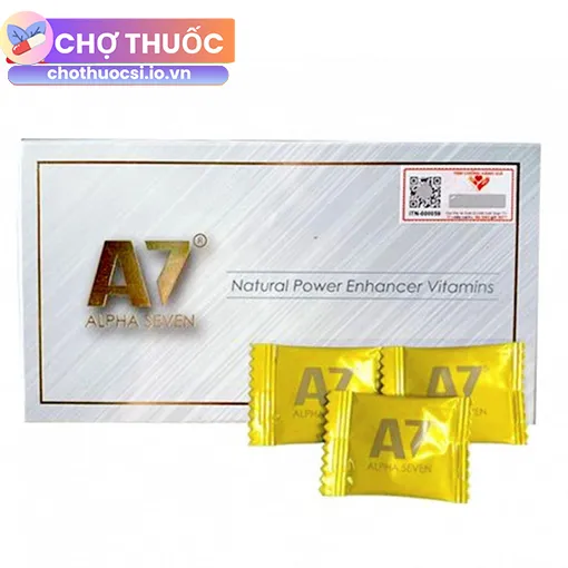 Kẹo cường dương Alpha Seven A7