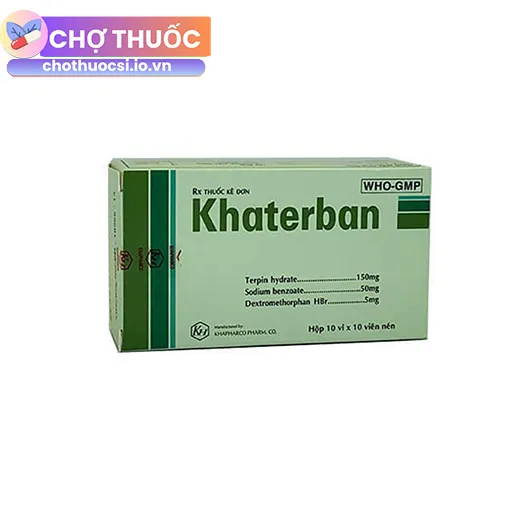 Khaterban (10 vỉ x 10 viên nén)
