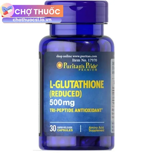 L-Glutathione Reduced 500mg