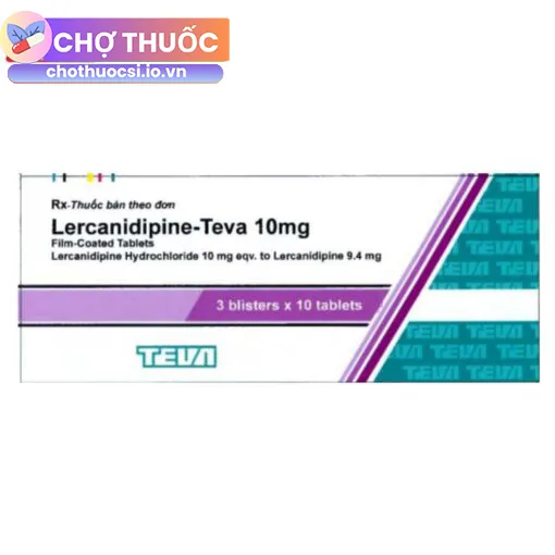 Lercanidipine-Teva 10mg