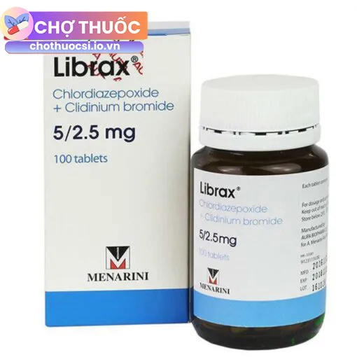 Librax 5mg/ 2.5mg 100 viên