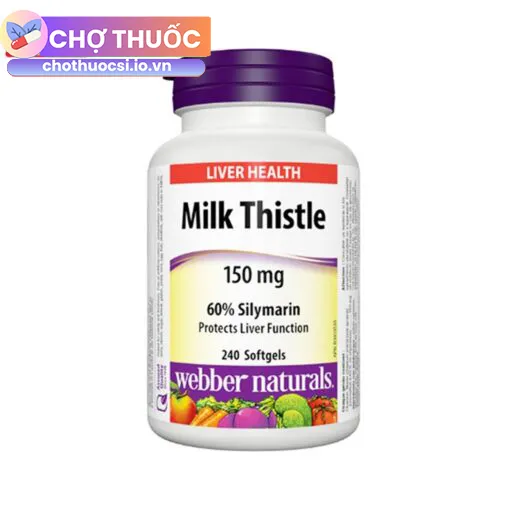 Liver Health Milk Thistle Webber Naturals