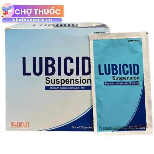 Lubicid Suspension 525,6mg/30ml Medisun