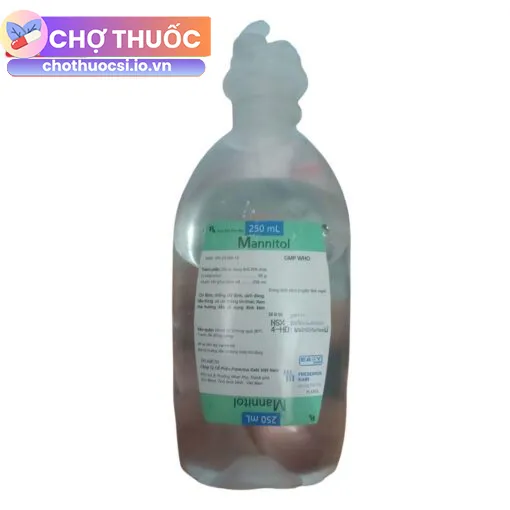 Mannitol 20% Fresenius Kabi Bidiphar (Chai 250ml)