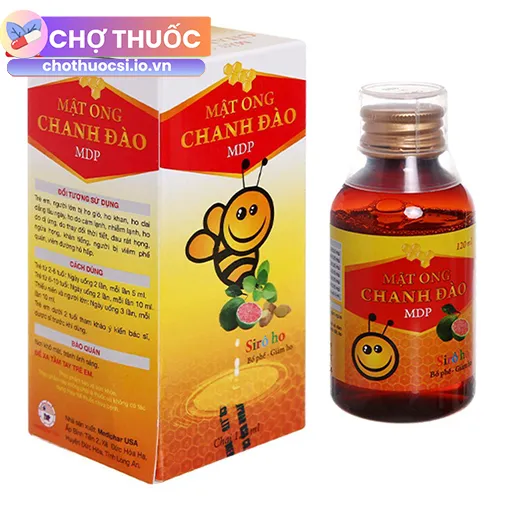 Mật Ong Chanh Đào MDP 120ml