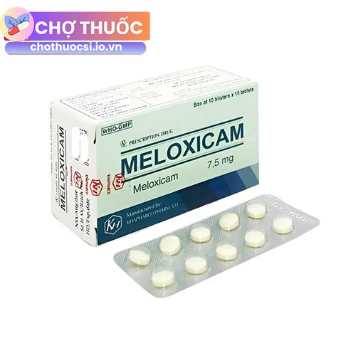 Meloxicam 7,5mg Khapharco