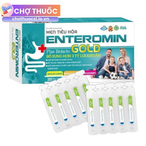 Men tiêu hóa Enteromin Gold