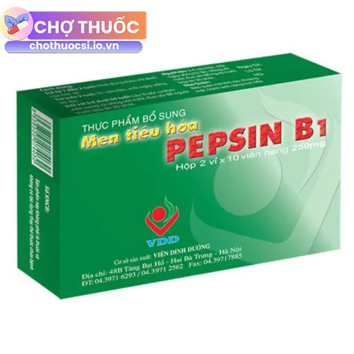 Men tiêu hoá Pepsin B1 Viện dinh dưỡng