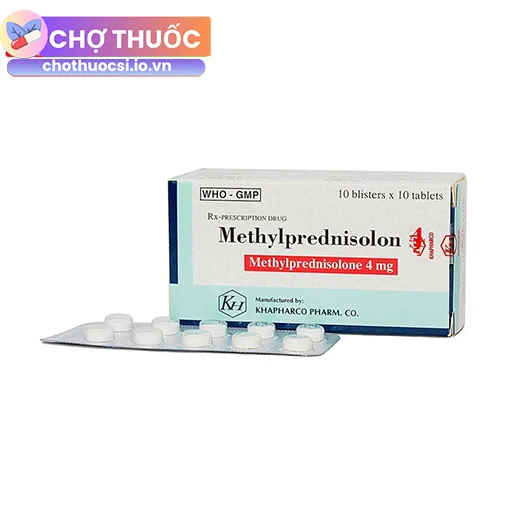 Methylprednisolon 4mg Khapharco