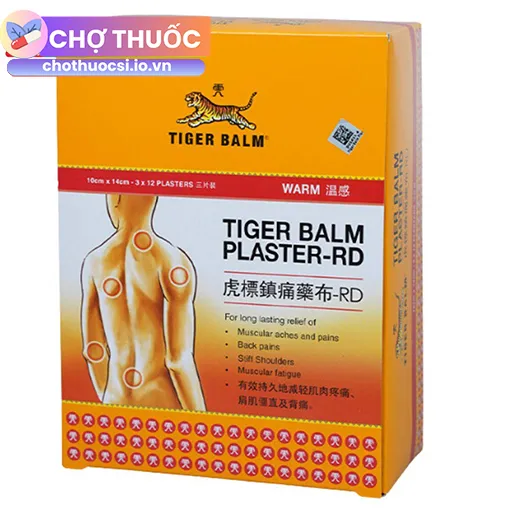 Miếng dán Tiger Balm Plaster-RD