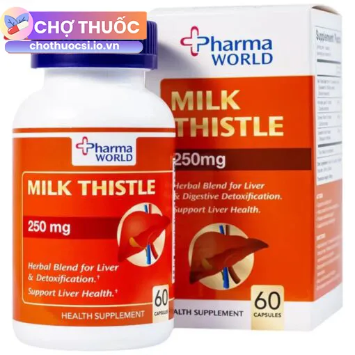 Milk Thistle 250mg Pharma World