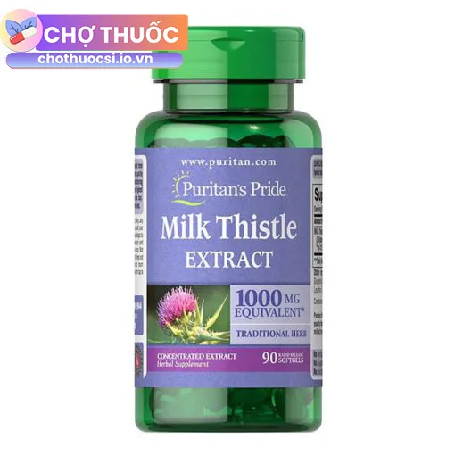 Milk Thistle Extract 1000mg (90 viên)