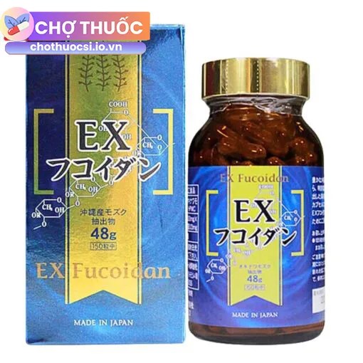 Mozuku seaweed extract processed food EX Fucoidan