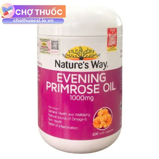 Nature’s Way Evening Primrose Oil 1000mg