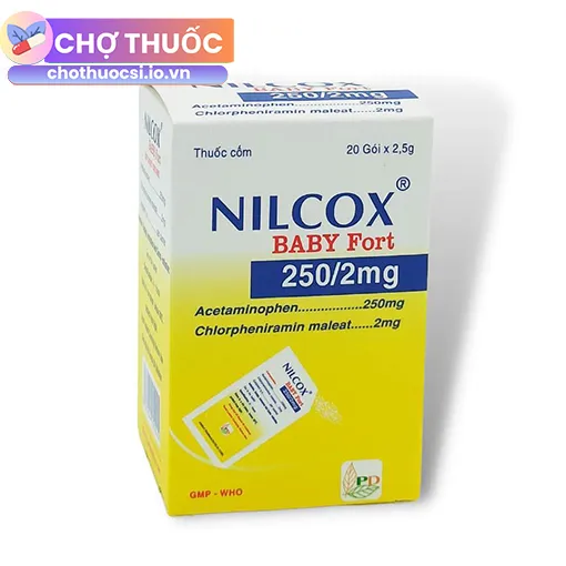 Nilcox Baby Fort 250/2 mg