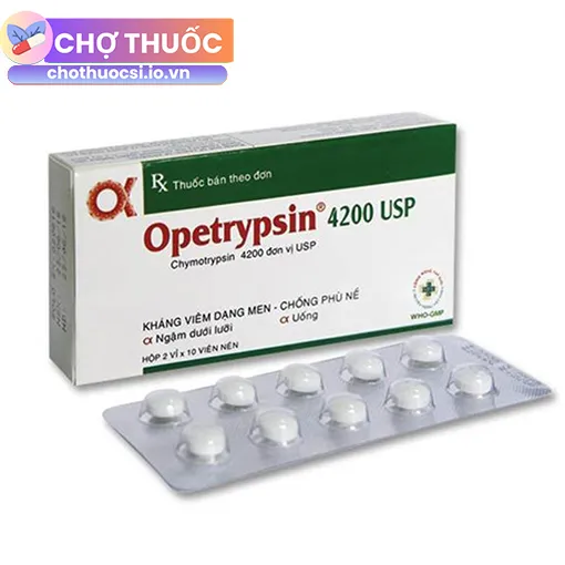 Opetrypsin 4200 USP
