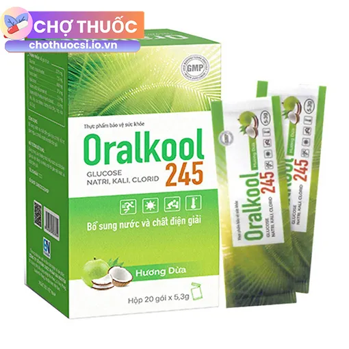 Oralkool 245 hương dừa