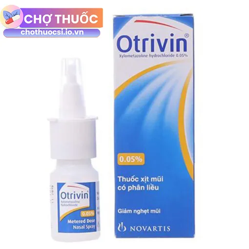 Otrivin 0.05% (dạng xịt)