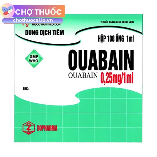 Ouabain 250mg/1ml Dopharma