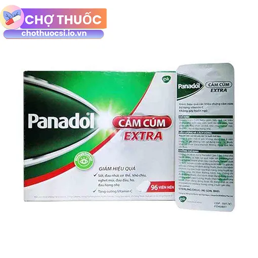 Panadol cảm cúm Extra