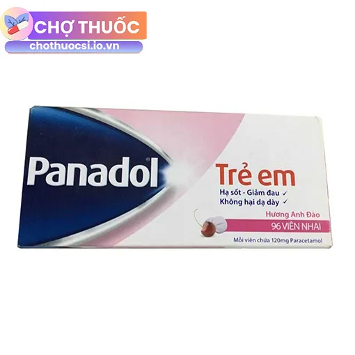 Panadol Trẻ Em hộp 96 viên