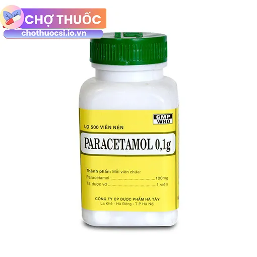Paracetamol 0,1g Hataphar