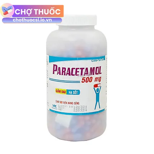 Paracetamol 500mg Dược Cửu Long